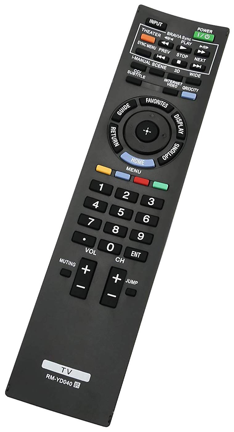 RM-YD040 Remote Control Replaced for Sony TV KDL-46HX800 KDL-40HX800 KDL-55HX800 KDL55HX729 KDL65HX729 KDL32EX500