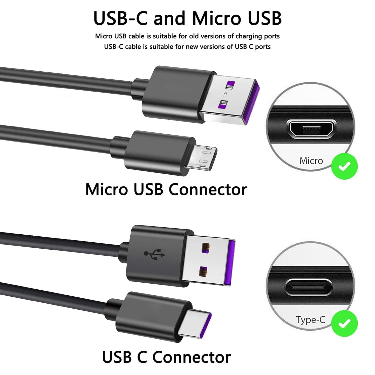 Portable Speaker Charger, USB Wall Charger Charging Cable Cord Compatible for ortizan X10, X8 Pro, X30, X2, M8, M10 Portable Speaker