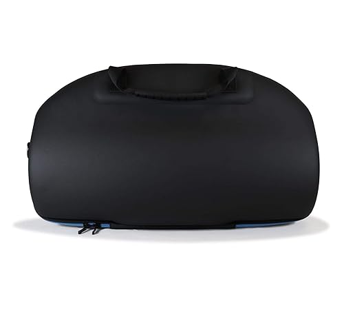 divvi! Protective Hardshell Case for Boombox 3 (Gen 3) with Handles and Shoulder Strap - Black