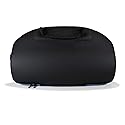 divvi! Protective Hardshell Case for Boombox 3 (Gen 3) with Handles and Shoulder Strap - Black