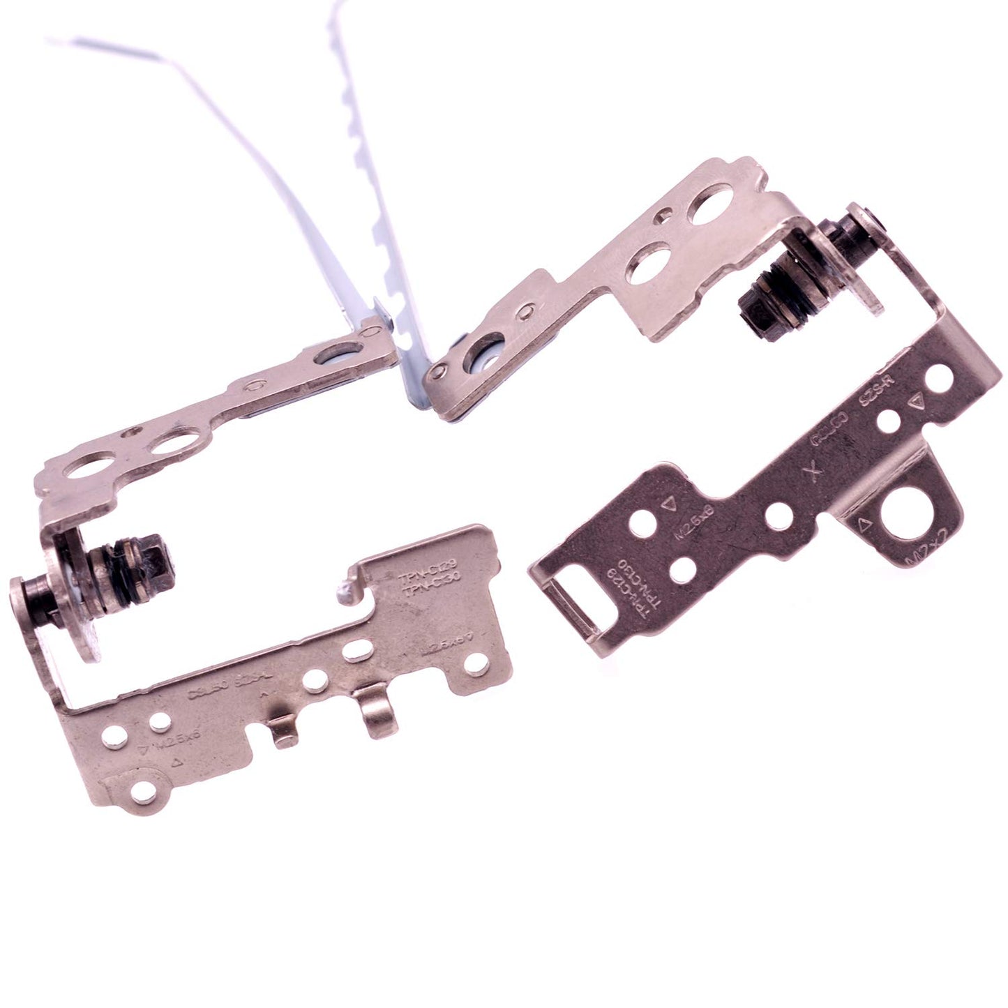 Deal4GO Right & Left LCD Screen Hinges kit Replacement for HP Pavilion 15-AC 15-AY 15-AF 15-AJ 15-BA 15-AC121DX 250 G4 255 G4