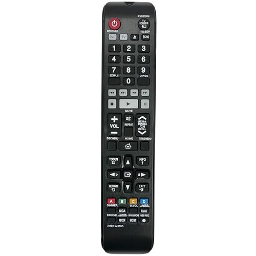 ECONTROLLY New Remote Control AH59-02418A for Samsung Home Theater System HT-E450K HT-E550K/ZD E453K HT-E453HK HT-E445K