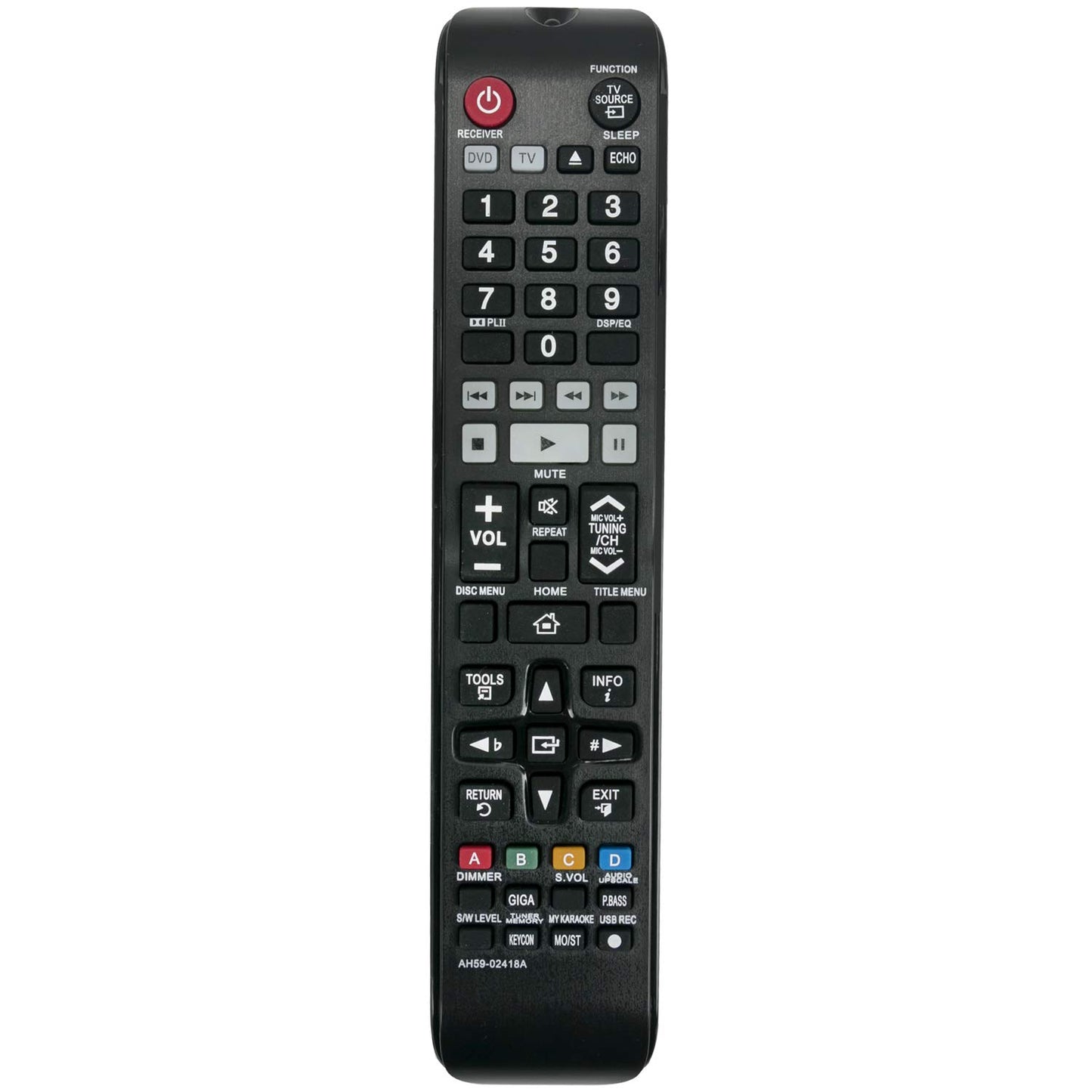 ECONTROLLY New Remote Control AH59-02418A for Samsung Home Theater System HT-E450K HT-E550K/ZD E453K HT-E453HK HT-E445K