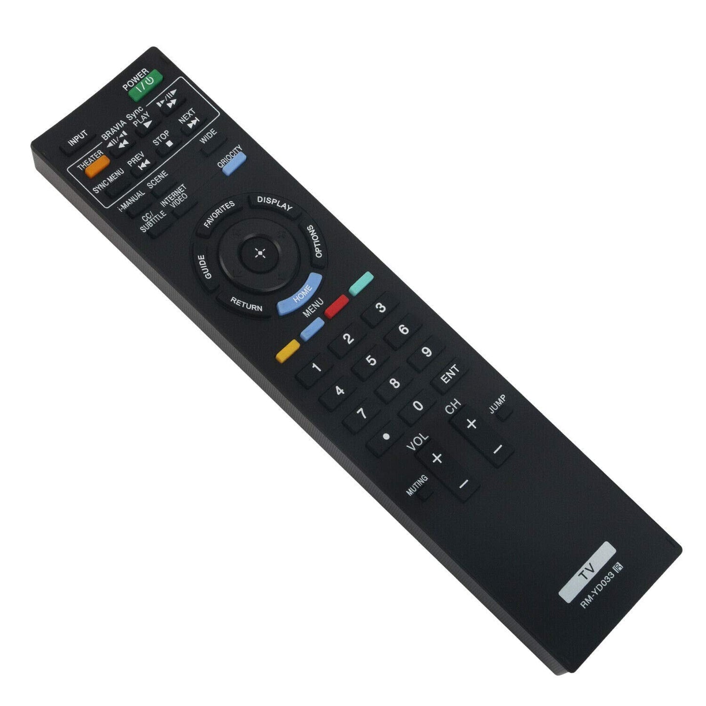 Remote Control RM-YD033 RMYD033 for Sony TV KDL-40EX710 KDL-46EX710 KDL-46EX711 KDL-55EX710 KDL-55EX711 KDL-55HX701 KDL-32EX308 KDL-60EX701