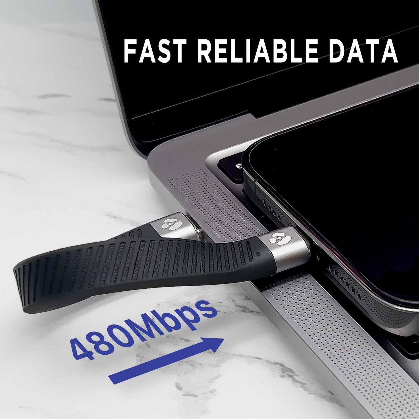 Afterplug Short USB-C to Lightning Cable, 5-inch, MFi Certified, Fast Charger for iPhone & iPad (Not Compatible with Audio DAC or USB-C iPhone/iPad…