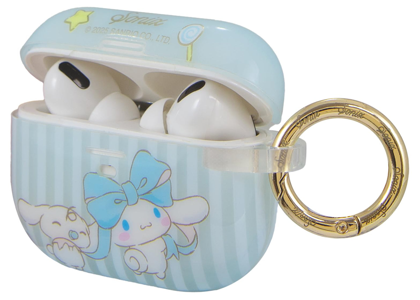 Sonix x Sanrio Cases for AirPods Pro (1st Gen) - Hard Cover, Protective Case for Apple AirPods Pro Gen 1 | Cinnamoroll Lovely Ribbons