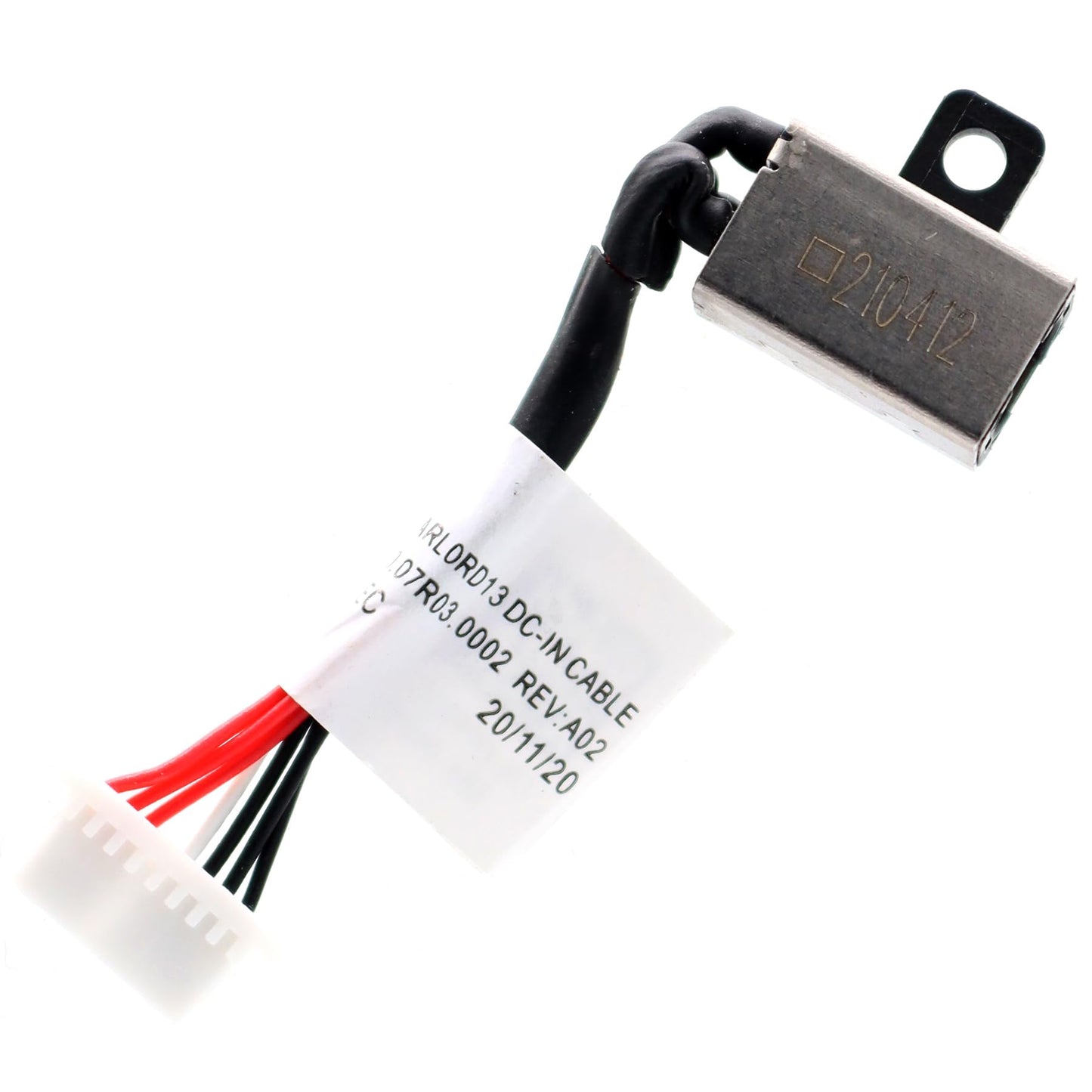Deal4GO DC Power Jack Cable Harness Connector Replacement for Dell Inspiron 13 5368 5378 7353 7347 7348 7352 7368 15 5568 17 7778 0PF8JG