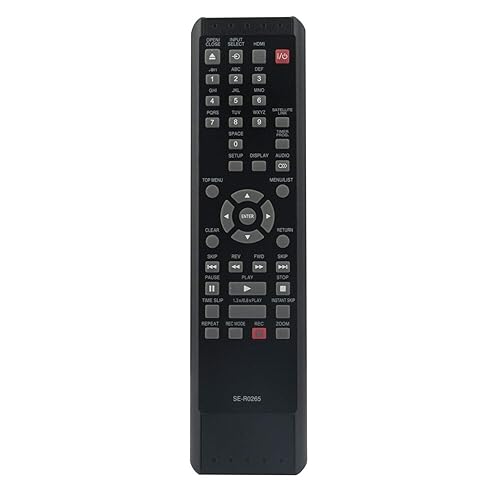 New - SE-R0265 Remote Control for Toshiba DVD D-R400 D-R410 DR410 D-R420 DR430 DR430KU