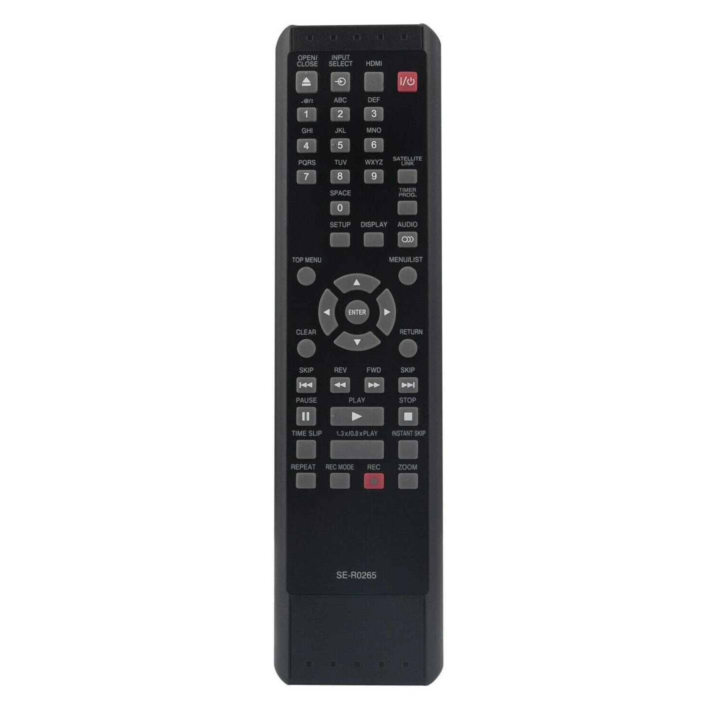 New - SE-R0265 Remote Control for Toshiba DVD D-R400 D-R410 DR410 D-R420 DR430 DR430KU
