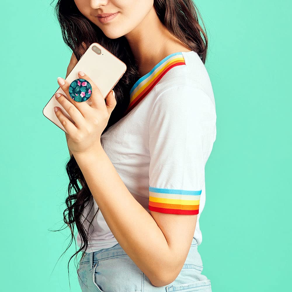 PopSockets: Collapsible Grip & Stand for Phones and Tablets - Hibiscus