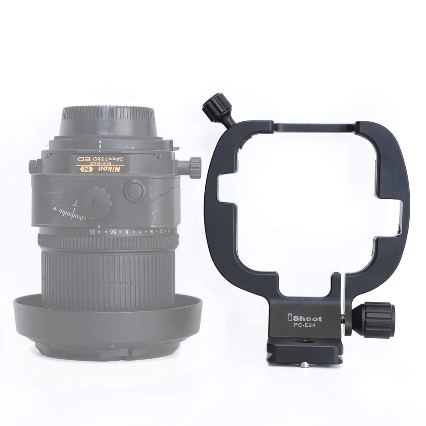Tripod Mount Ring, Camera Lens Collar Stand for Nikon PC-E NIKKOR 24mm F3.5D ED, Micro NIKKOR 45mm f/2.8D ED Tilt-Shift Lens, with 46mm Quick Release