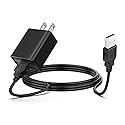 Replacement for Stanley Fatmax Spotlight Charger 5V Adapter USB to USB Charging Cable for Stanley SL10LEDS, SL10LEDSL, TL450, TL600, SAT3S, SS4LS