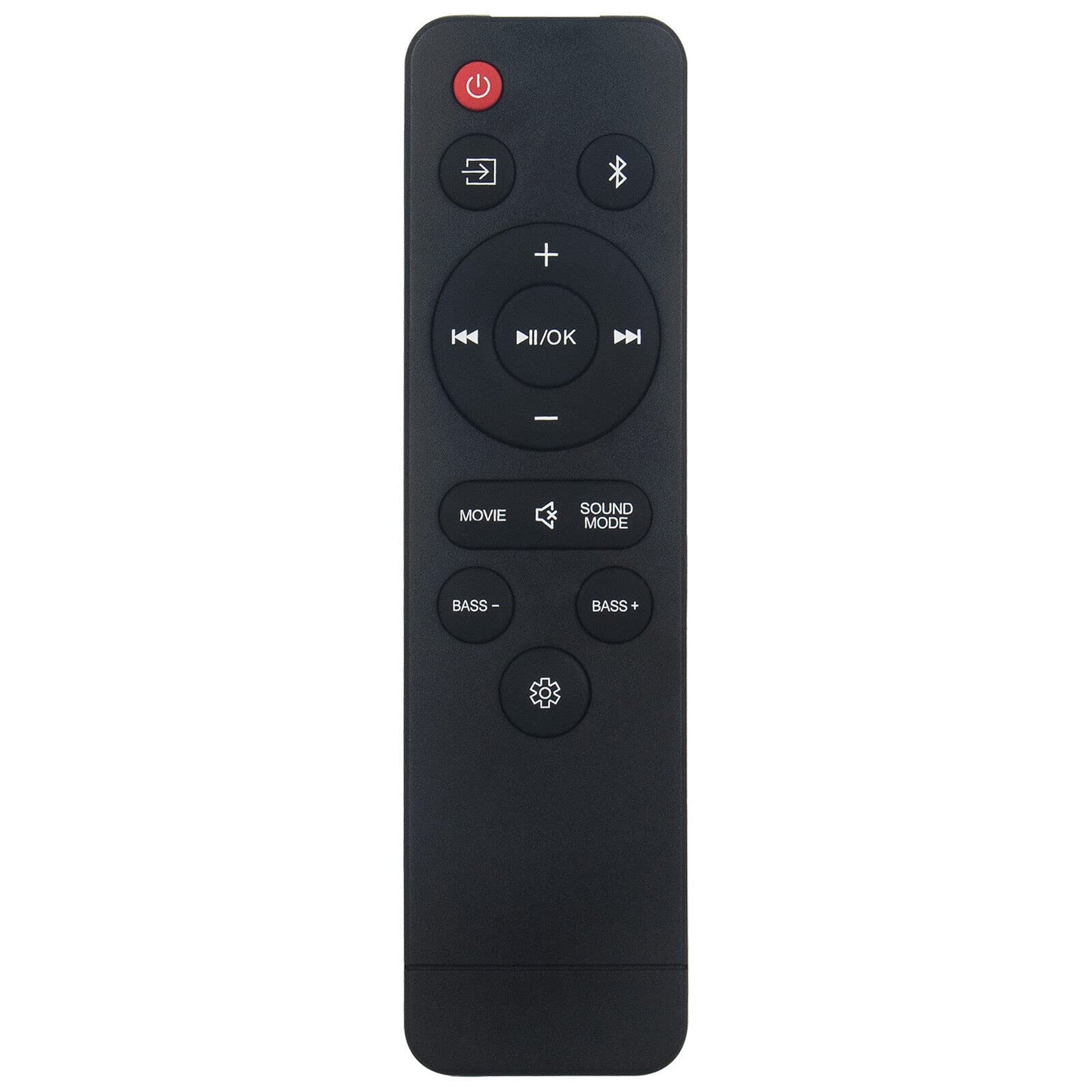 NTQinParts Replacement Remote Control Controller for Onn Soundbar Sound Bar Home Theater Speaker System