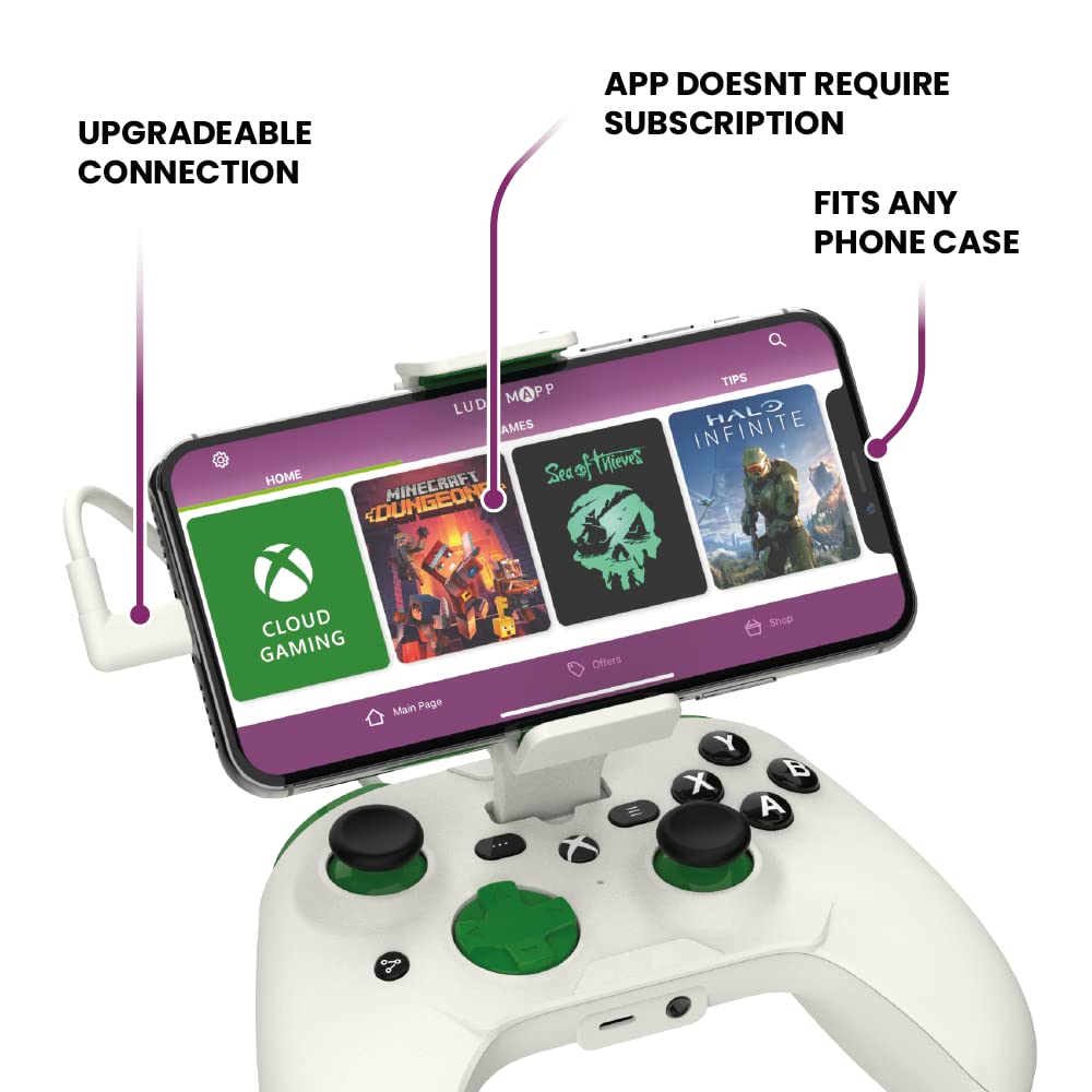 RiotPWR Mobile Cloud Gaming Controller for Lightning Connected iOS