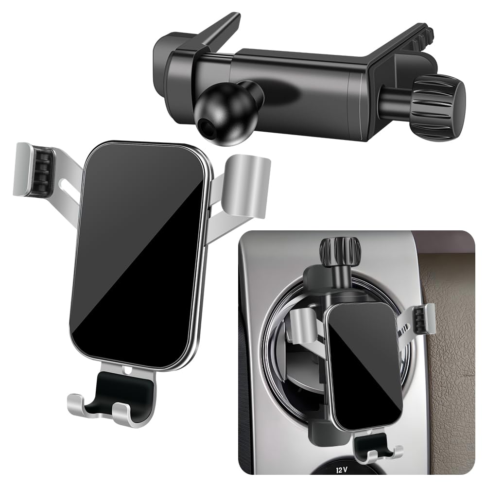 Car Phone Mount for Ford Mustang 2005-2023 (Not for Mach E)?F-150 2004-2014?F-250 2008-2016?F-350 2008-2016?Expedition 2003-2017 Circular Air Vent