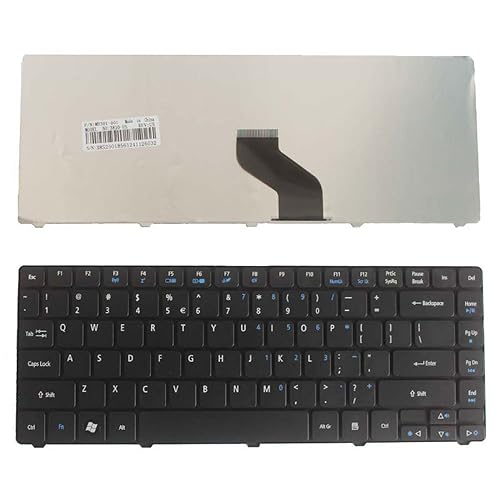 Laptop Replacement Keyboard Fit Acer Aspire 4350 4352 4410 4540 4551 4552 4553 4560 4625 4733 4735 US Layout