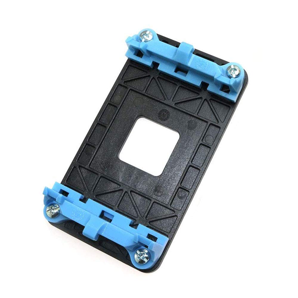 RLECS 4pcs Plastic CPU Fan Retainer Bracket Base Parts for AM2 AM3 FM1/2/2+/3 for PC Heat Sink Cooling Fan Mounting, Blue