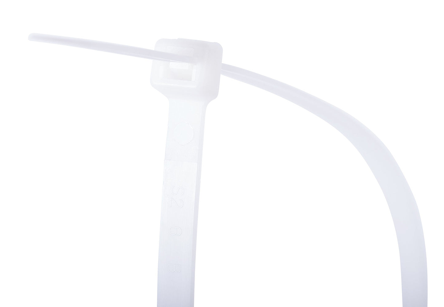SecuriTie CT5-40100 Cable Ties, 5 Inch., 40 Lbs Tensile Strength, Wire & Cord Management / Industrial / Household Use, Nylon Zip Tie, 100 Pk, Natural