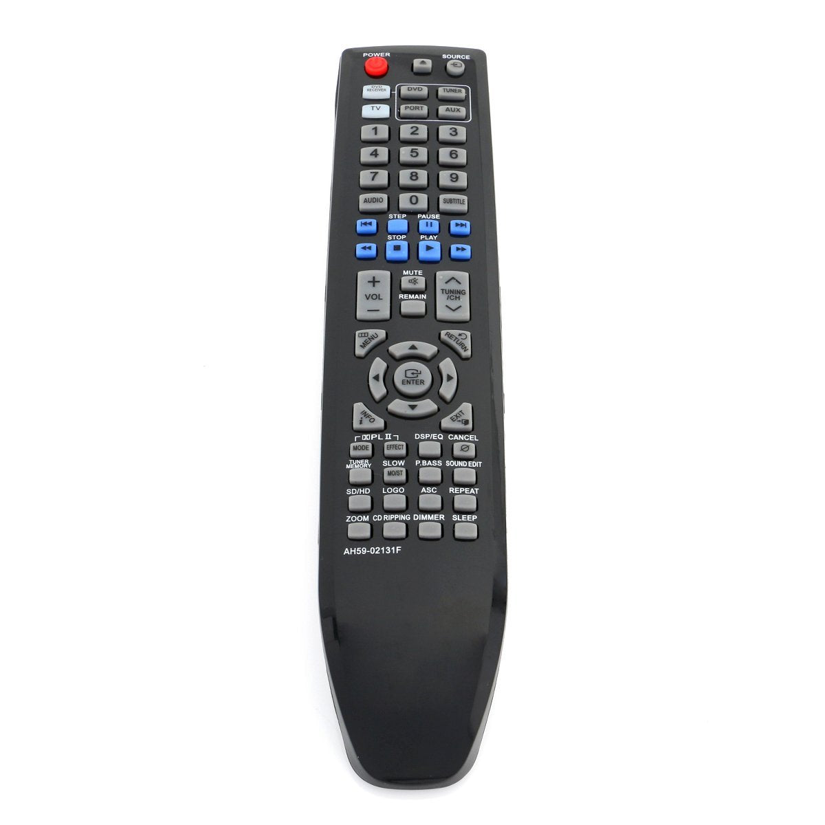 Replace AH59-02131F Remote fit for Samsung Home Theater Systems HTTZ322 HTTZ322T HTTZ322T / XAA HTTZ322T / XAC HTTZ325 HTTZ325T / XAC HTTZ425 HTTZ425T