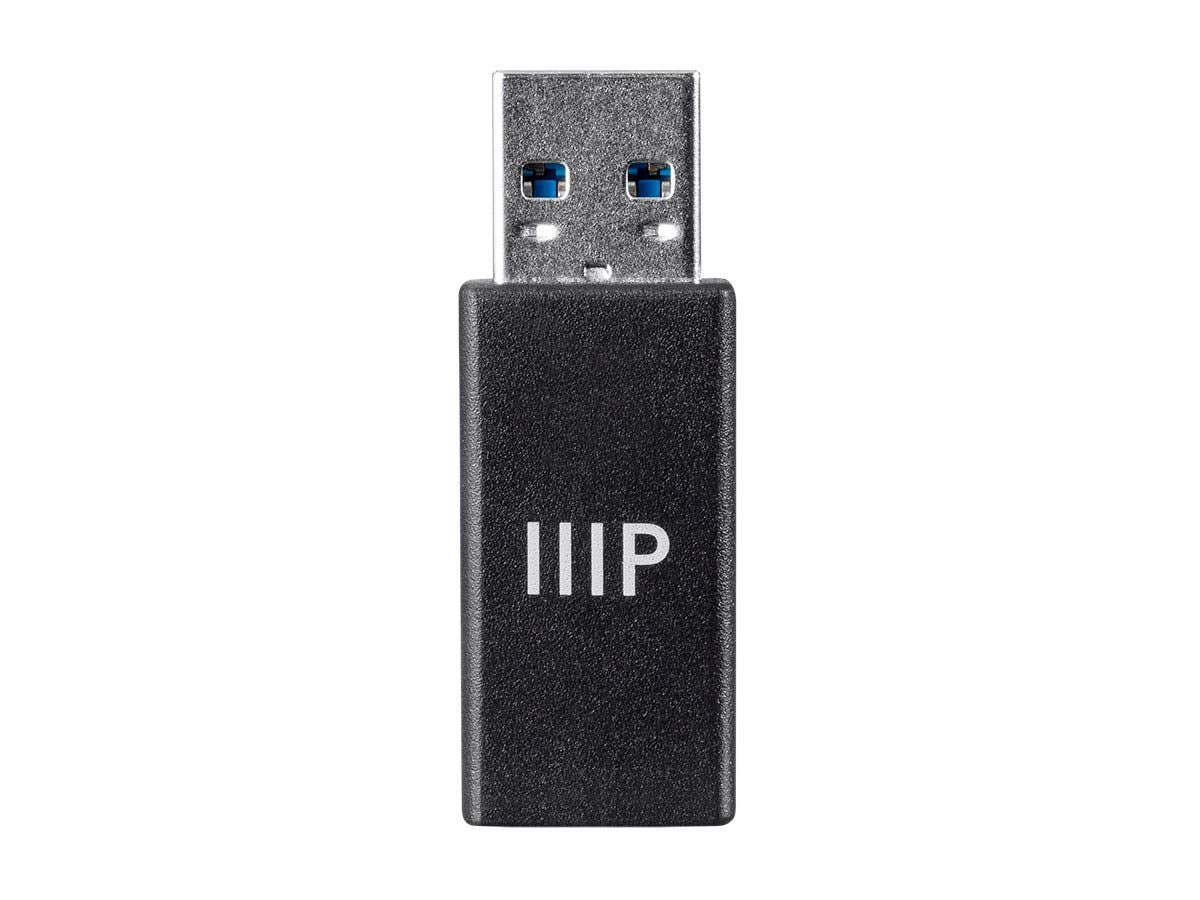 Monoprice USB-C Female to USB-A Male 3.1 Gen 2 Adapter - Up to 10Gbps Data Transfer speeds Through a Compatible Connection