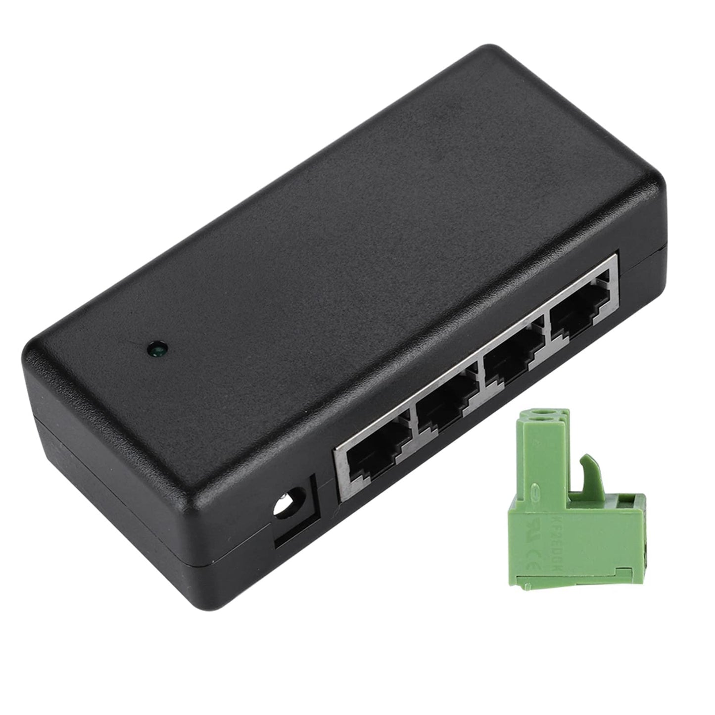 DC9V 48V 4 Port PoE Injector Adapter for IP Cameras | Safe Ethernet Power Supply Injector