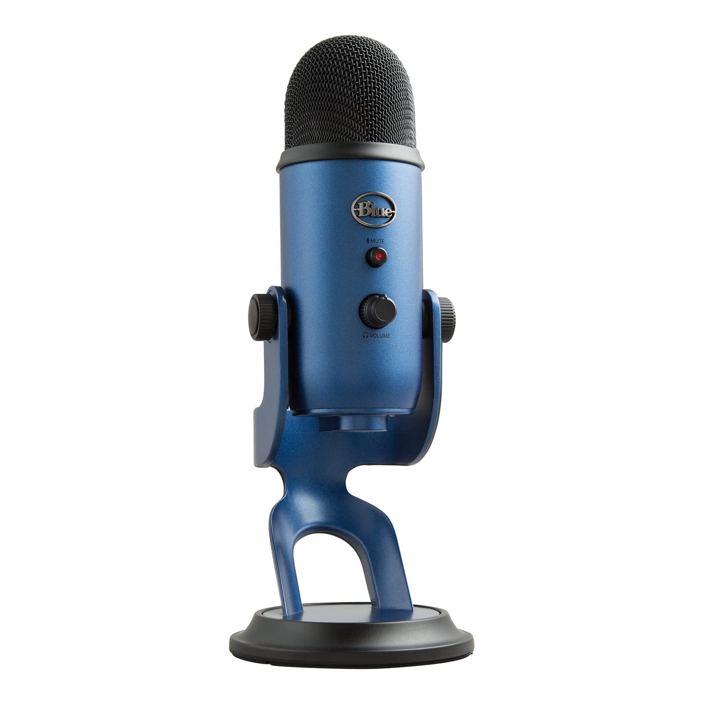 Logitech Creators Blue Yeti USB Microphone for PC, Mac, Gaming, Streaming, Podcasting, Studio and Computer Condenser Mic with Blue VO!CE Effects, 4