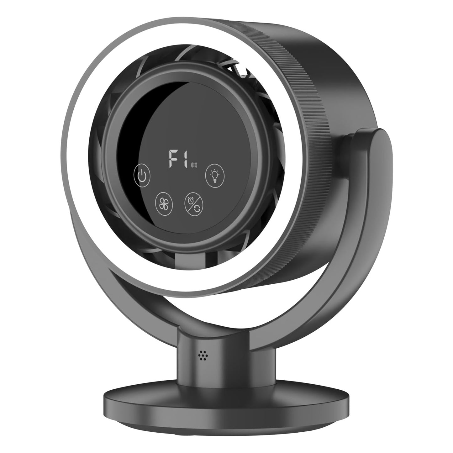 Desk Fans for Bedroom with 4000mAh Rechargeable Battery ,LED Display quiet desktop Fan with Timer, Ultra-Quiet Operation, Night Light Automatic