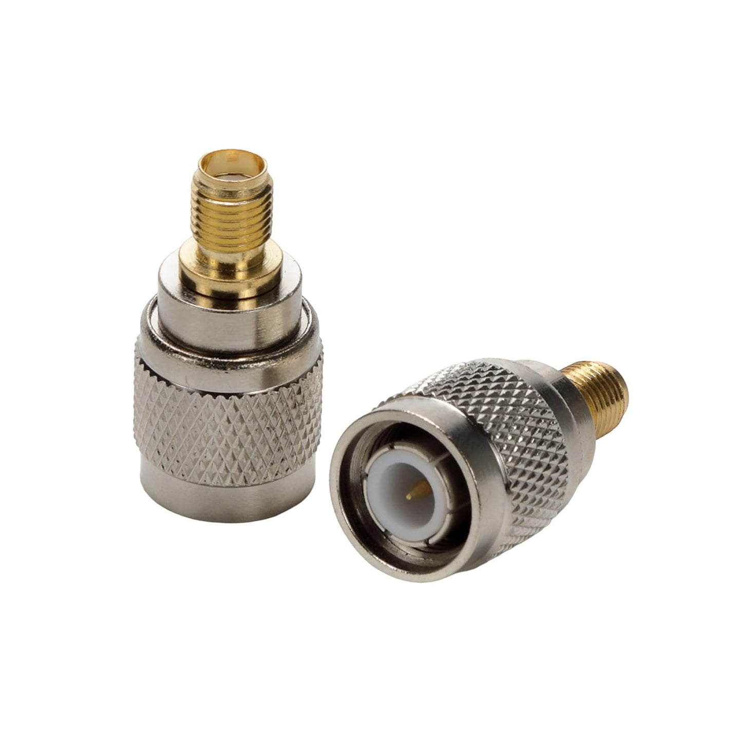 TLS.eagle SMA Female to TNC Male Coax Connector TNC to SMA Coaxial Adapter Pack of 2 for Radio LTE Antenna Router Antenna