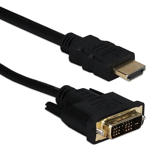 QVS HDVIG-5MC 5M HDMI Male to DVI Male Cable