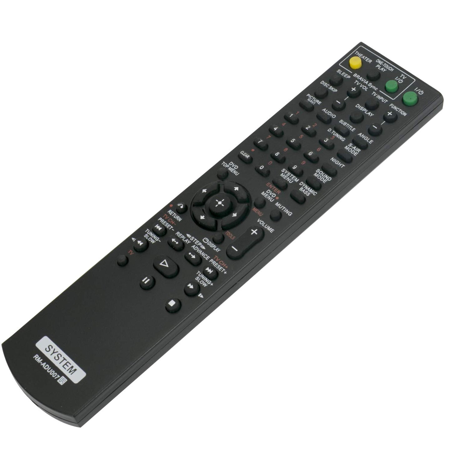 New RM-ADU007 Relaced Remote fit for Sony DAV-HDX274 DAV-HDX275 DAV-HDZ273 HCDHDX277 HCD-HDX287WC DAV-HDX475 HCD-HDX275 HCD-HDX576 HCD-HDX475