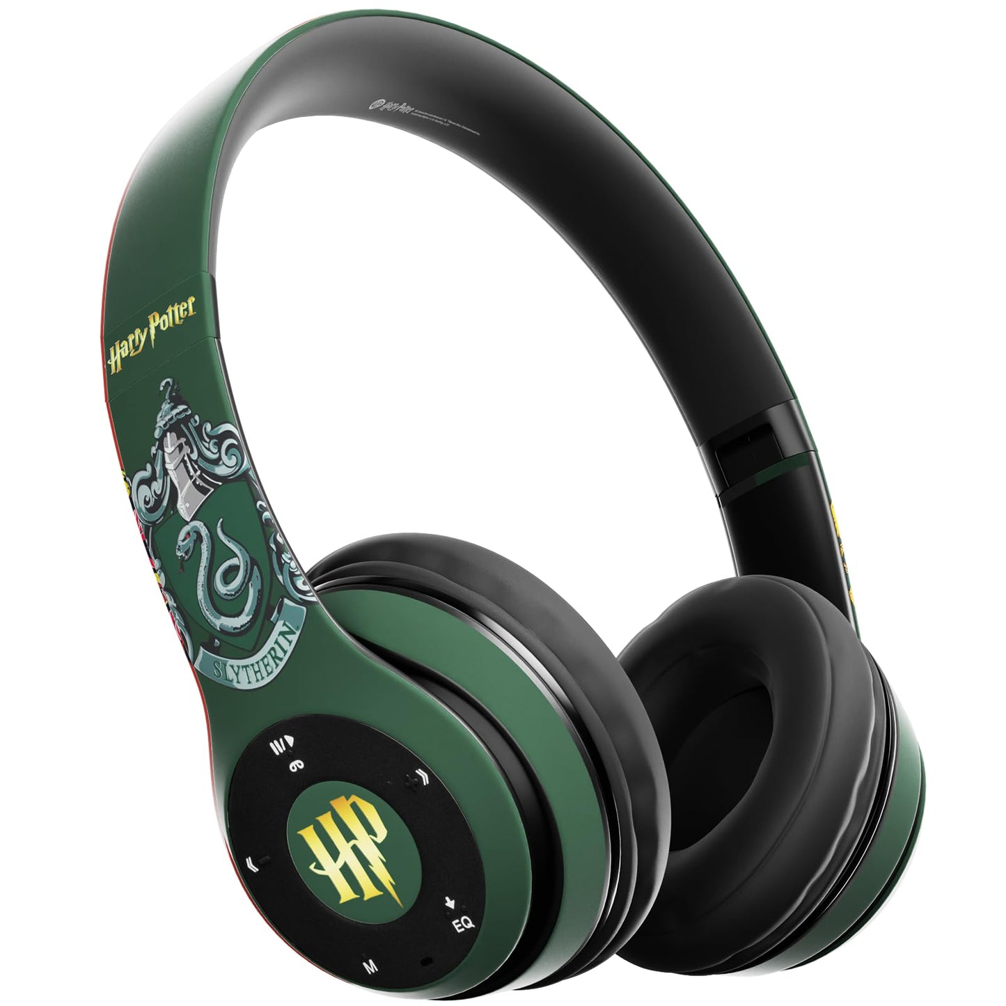 iJoy Harry Potter Slytherin Bluetooth Headphones with Built in Mic | Officially Licensed Wireless Headphones, Foldable Headset | Harry Potter Gifts…