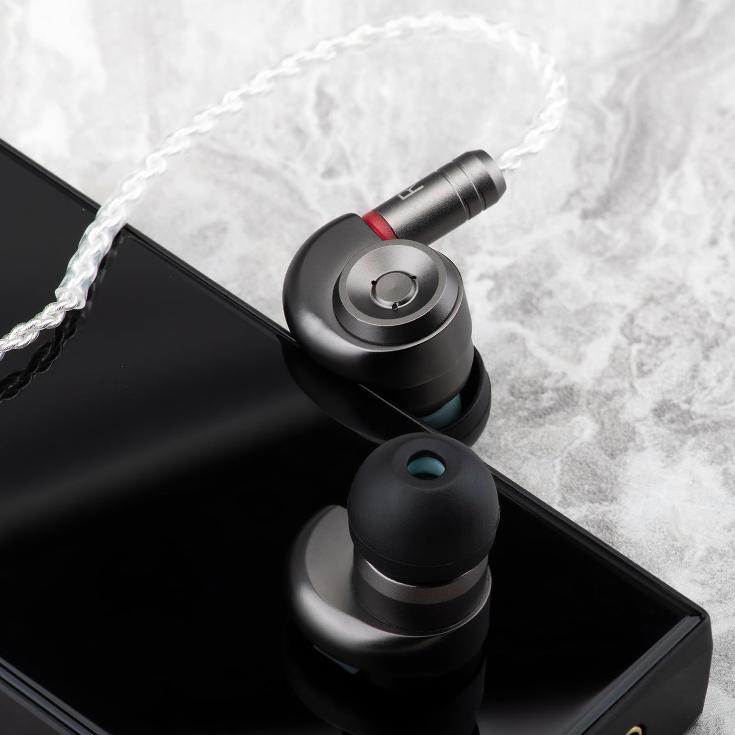 TINHIFI T2 MKIII Wired Earphones, Unique 10MM+6MM 2DD Diaphragm Dynamic Driver HiFi IEMs with Detachable MMCX Cable,Ideal for DJs Music Lovers