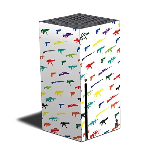 Mighty Skins Skin Compatible with Xbox Series X - Fun Guns | Protective, Durable, and Unique Vinyl Decal wrap Cover | Easy to Apply, Remove,
