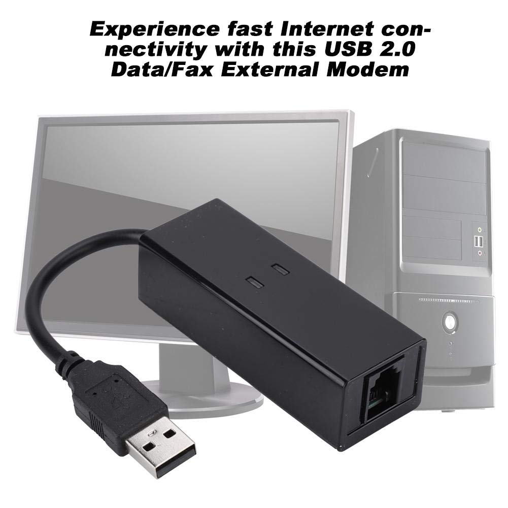 56K USB External Dial Up Modem with V.92 Quick Connect