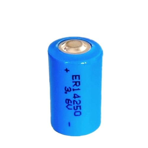 Hillflower 2 pcs ER14250 1/2AA 14250H LS14250 14250 Bulk 3.6V 1200mAh Lithium New Battery