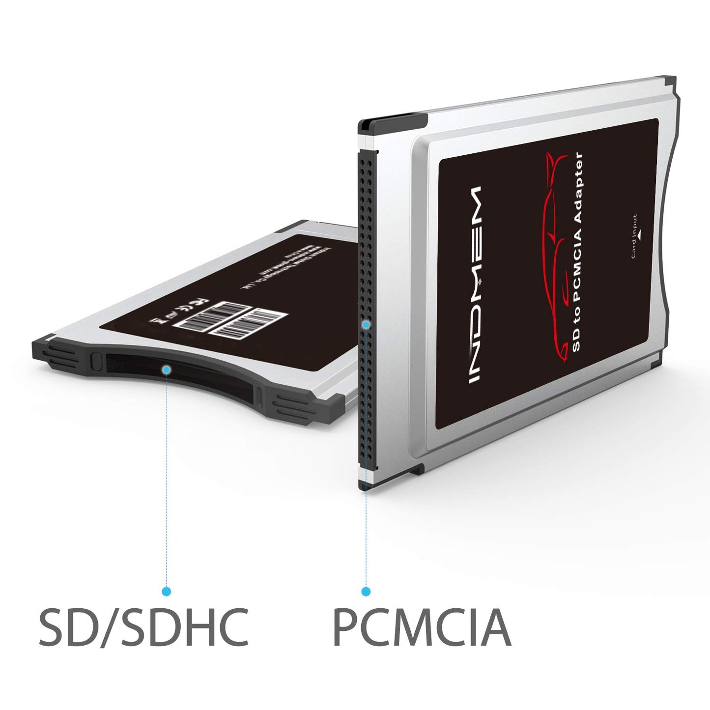 PCMCIA to SD Card Memory Card Adapter SDHC to PC Card Converter Reader for Mercedes Benz S, E, C, GLK, CLS Class COMAND APS System Media Player