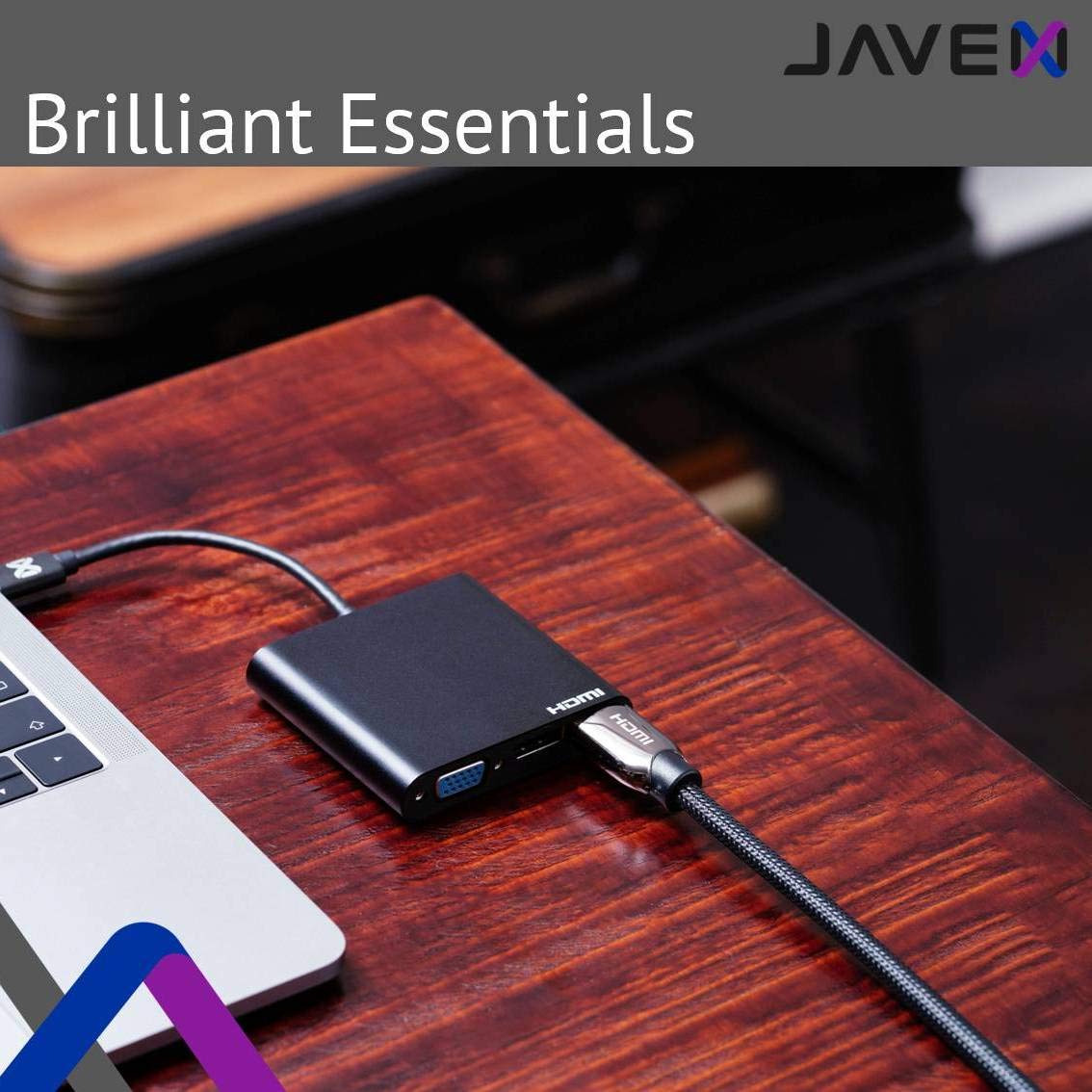 JAVEX Pure Copper HDMI Cable, Metal Connector, Nylon Braided Protection, 4K@60Hz 18Gpbs, 3M(10FT)