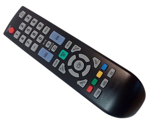 Replaced Remote Control Compatible for Samsung LN22B360C8DXZA LN32B350F1DUZA LS19CFNKFYB/ZA LS25EMNKUY 933HDPLUS LCD TV