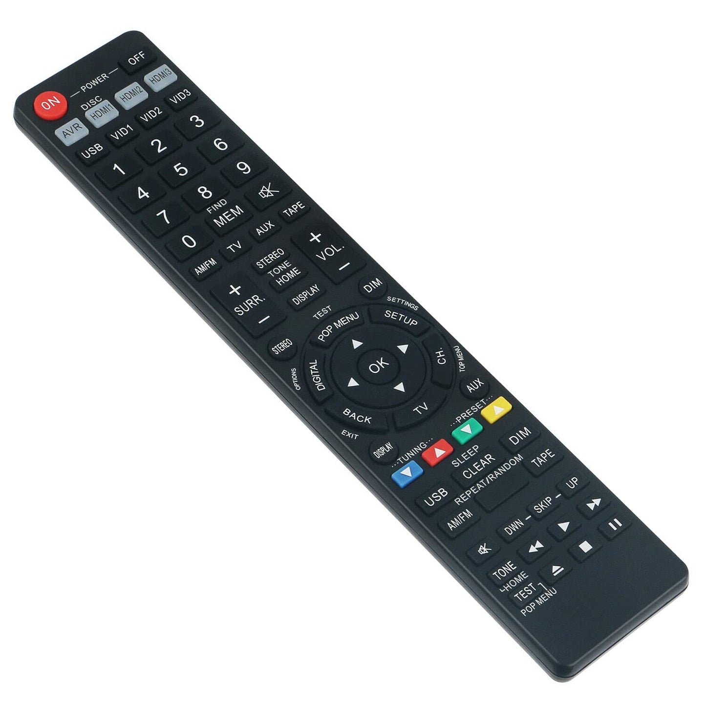 Replace Remote Control Compatible with Harman Kardon AV Receiver AVR700 AVR 700