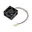 Coolwell Dedicated Cooling Fan for Jetson Nano PWM Adjustment Strong Cooling Air Brushless Fan 4PIN Reverse-Proof Connector