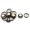uxcell 16pcs 27mm External Magnetic Speaker Loudspeaker 8 Ohm 0.25W