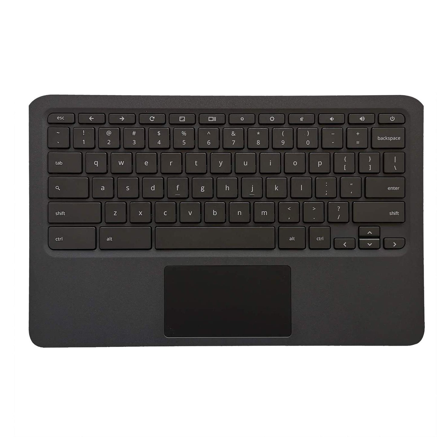 Replacement for HP Chromebook 11 G7 EE Laptop Upper Case Palmrest Keyboard Touchpad Assembly Part L52573-001 EA0G5003010
