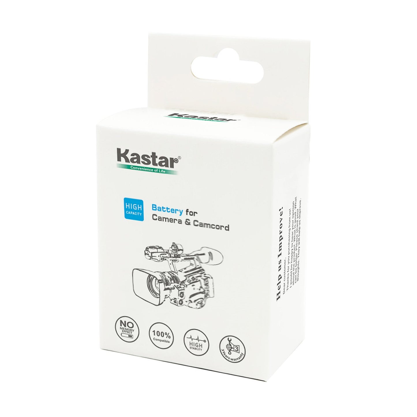 Kastar CGA-DU14 Battery (3-Pack) Replacement for Panasonic CGA-DU14 CGA-DU21 VBD140 VBD210 NV-GS508 MX500 PV-GS500 SDR-H280 VDR-D400 M75 M95 M250