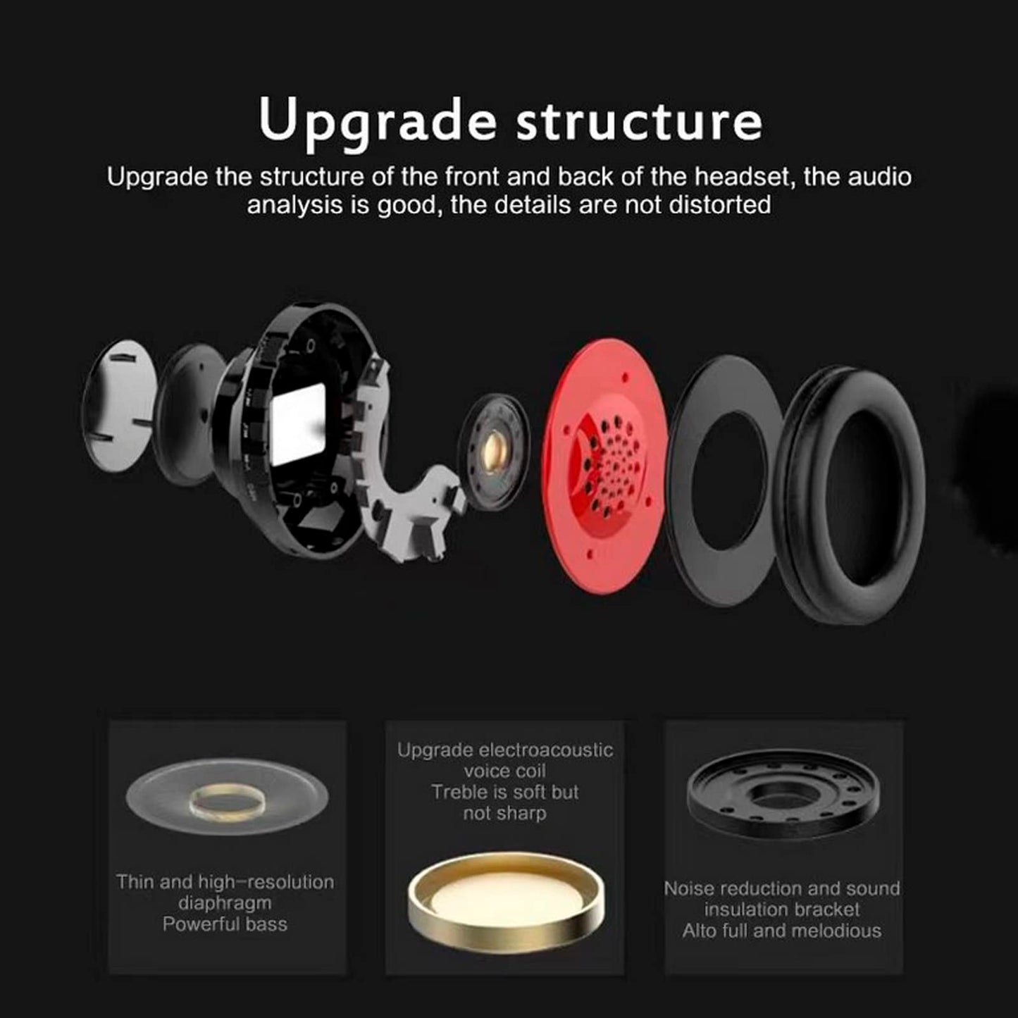 Kids Bluetooth Over Ear Headphones, Colorful LED Lights Headphones with Built-in Mic, Bluetooth 5.0, Wired and Wireless Foldable Stereo Headphones…