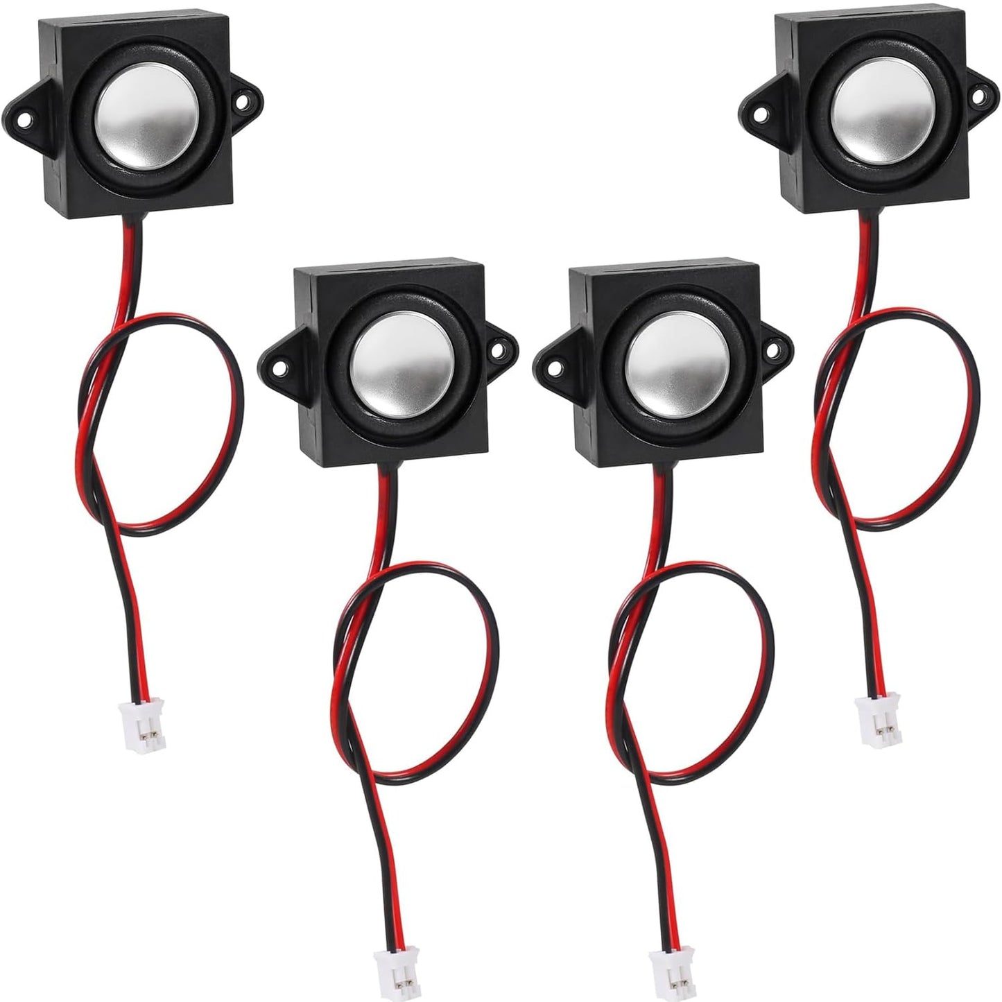 4PCS 3 Watt 4 Ohm Speaker Mini Speaker Micro 4ohm 3W Loundspeaker with JST-PH2.0 Interface for Arduino Small Electronic Projects Advertising Machine