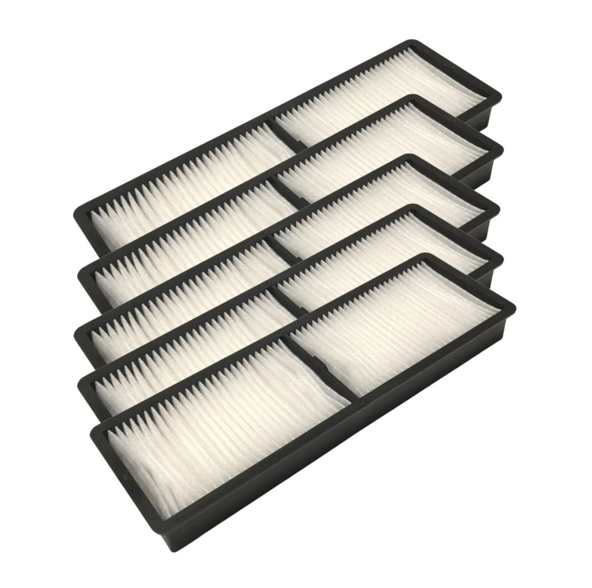 Projector Air Filter - 5 Pack Compatible with Epson Model Numbers Home Cinema 3000, 3100, 3200, 3500, 3510, 3600e, 3700