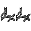 WALI TV Wall Mount Full Motion 15 inch Extension Arm Tilt Swivel for Most 13 to 32 inch LED TV Flat Panel Screen with Mounting Holes up to 100x100mm