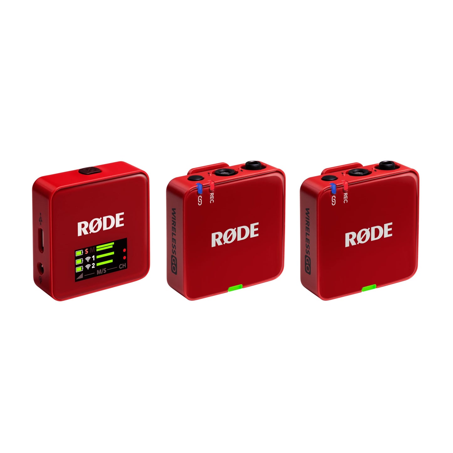 RØDE Wireless GO (Gen 3) - Compact Wireless Mic - Pristine Audio, 32-bit Float Recording, Automatic Level Control, for Phones, Cameras and Computers