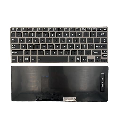 LXDDP Laptop Replacement Keyboard for Toshiba Portege Z30 Z30T A B C Z30-A Z30t-A Z30T-A1310 Z30-A1302 Z30-C Z30T-C Z30-B Z30T-B Without Pointing