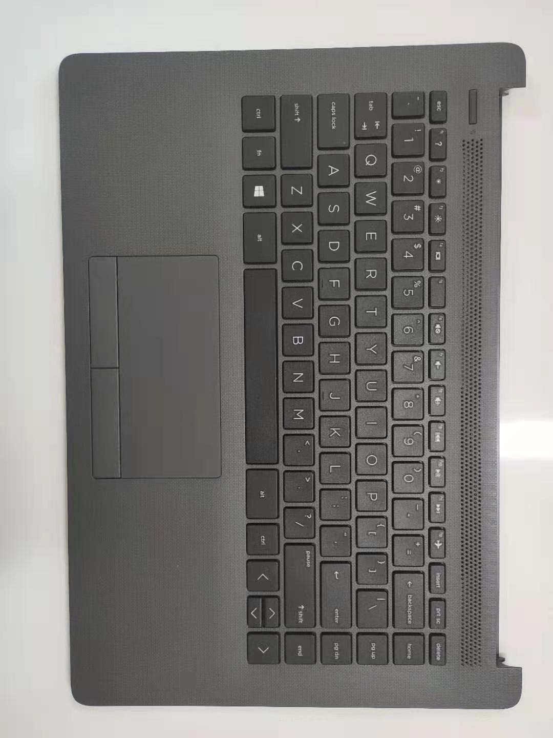 Replacement for HP Probook 240 G7 245 246 G7 Laptop Upper Case Palmrest Non-Backlit Keyboard Touchpad Assembly Part 6070B1306305 L44060-001